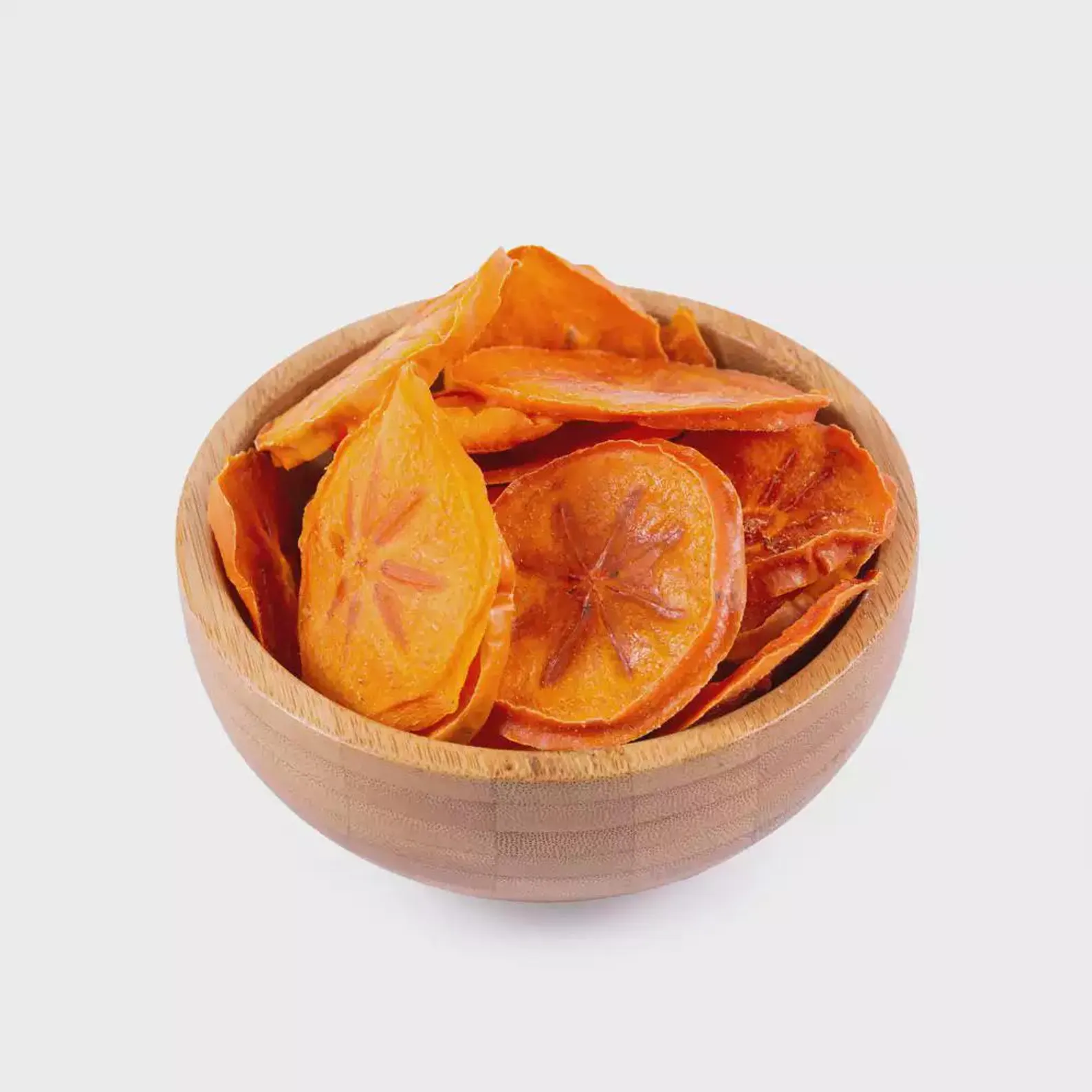 Fichi e cacchi essiccati. raw food